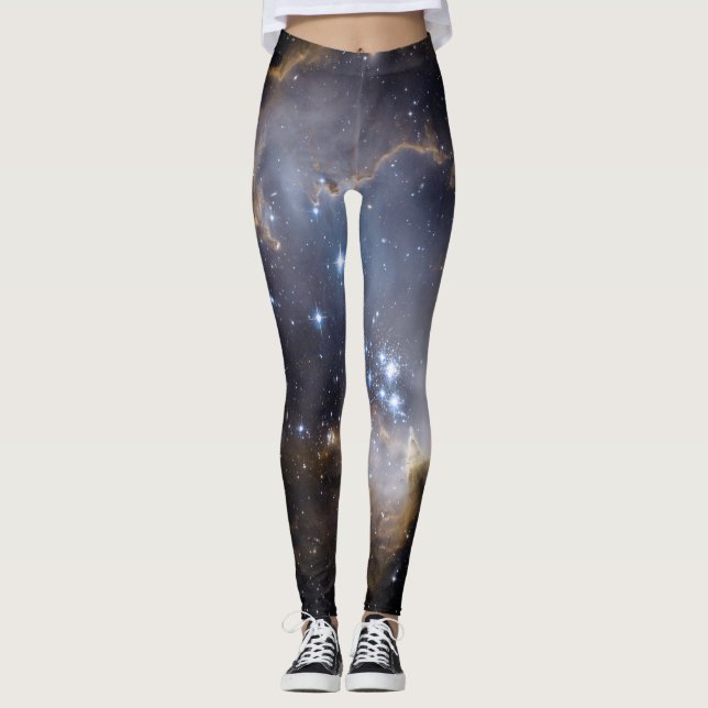 Sternhaufen Galaxie Weltraum Universum Leggings (Vorderseite)