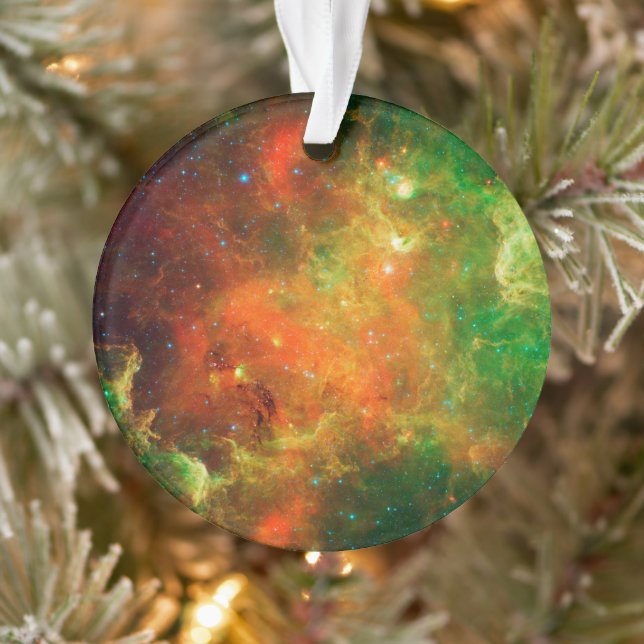 Sternhaufen im nordamerikanischen Nebel. Ornament (Baum)