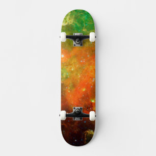 Sternhaufen im nordamerikanischen Nebel. Skateboard