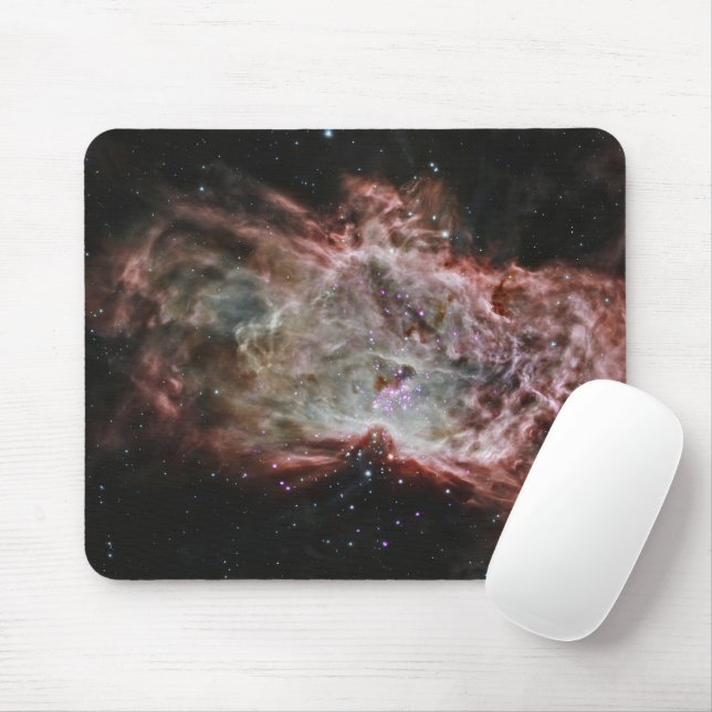 Sternhaufen im Zentrum des Flammennebels. Mousepad (Mit Mouse)