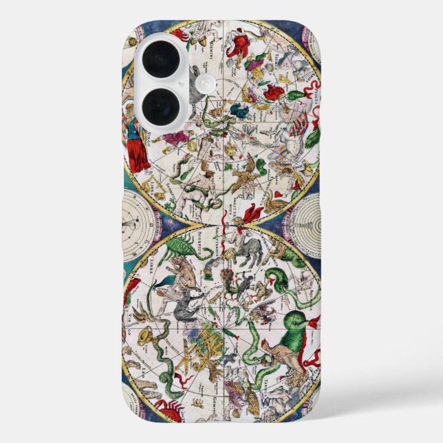 Sternkarte Case-Mate iPhone Hülle (Rückseite)