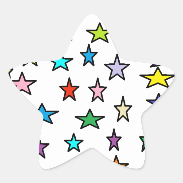 Sternkleber Stern-Aufkleber (Vorderseite)