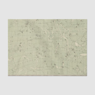 Sternkundliche Karte 2 Seidenpapier