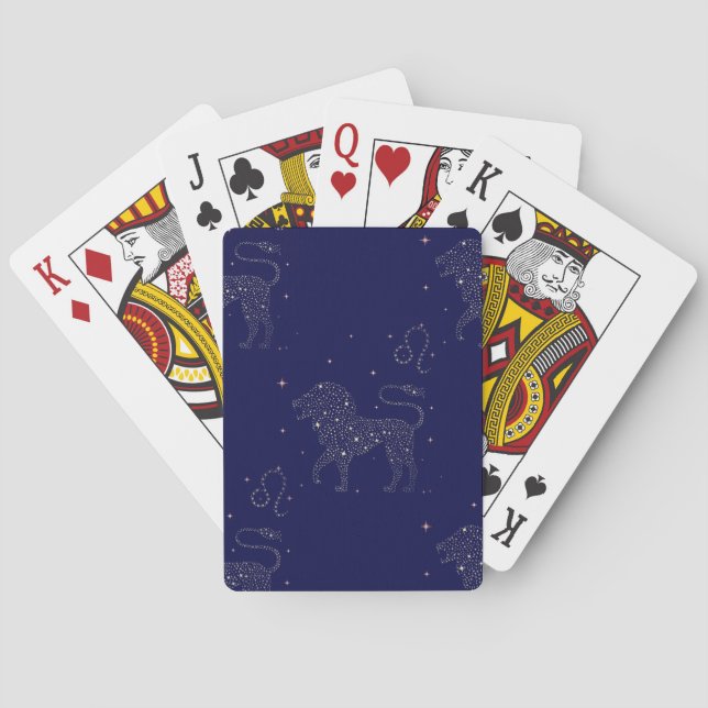 Sternleo Spielkarten (Rückseite)