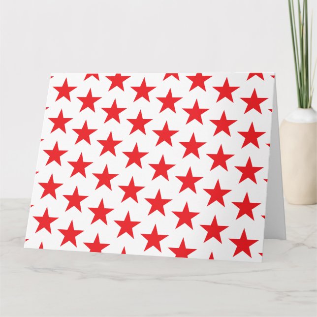 Sternmuster 14 dankeskarte (Vorderseite)