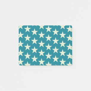 Sternmuster 5 post-it klebezettel