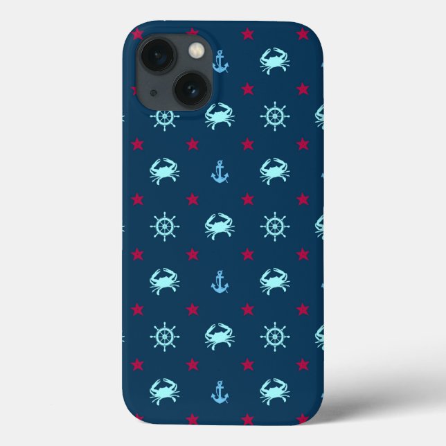 Sternmuster Case-Mate iPhone Hülle (Rückseite)