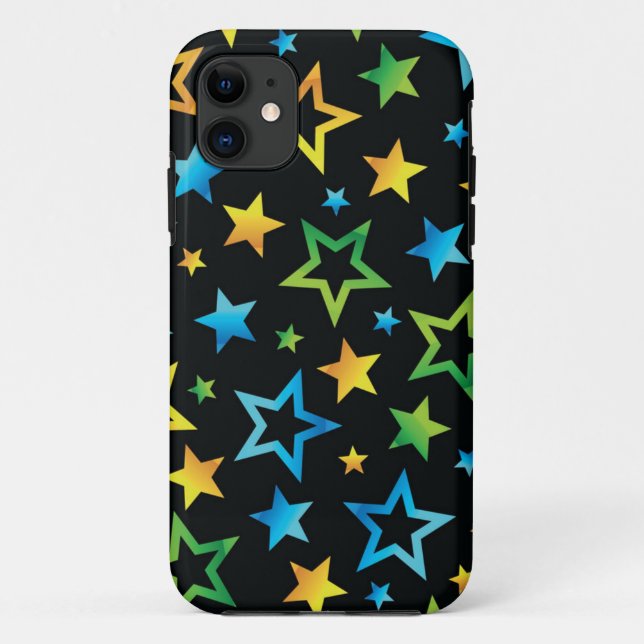 Sternmuster Case-Mate iPhone Hülle (Rückseite)