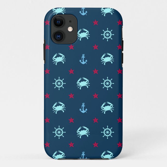 Sternmuster Case-Mate iPhone Hülle (Rückseite)