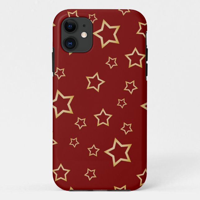 Sternmuster Case-Mate iPhone Hülle (Rückseite)