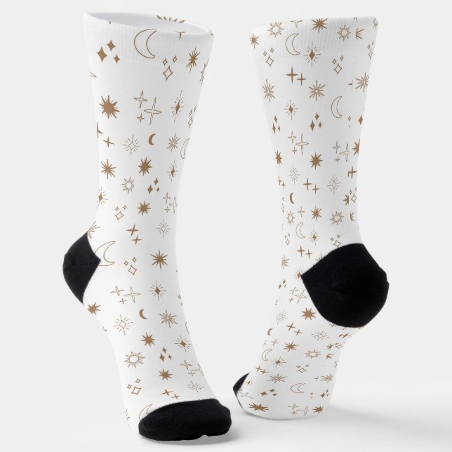 Sternmuster der Astrologie Socken (Gewinkelt)