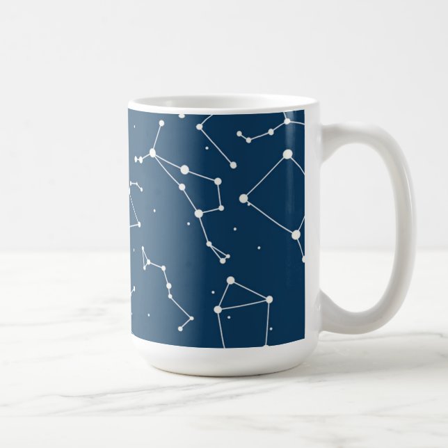 Sternmuster der Konstellation Kaffeetasse (Rechts)