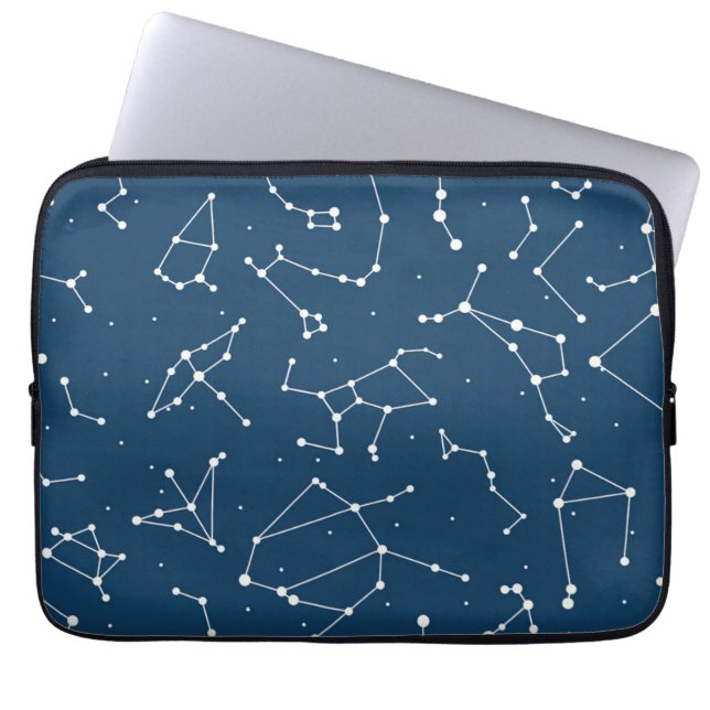 Sternmuster der Konstellation Laptopschutzhülle (Vorderseite)