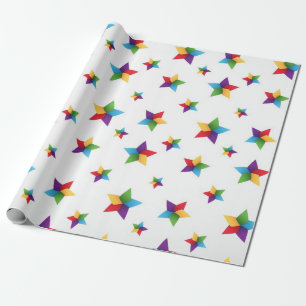 Sternmuster Geschenkpapier