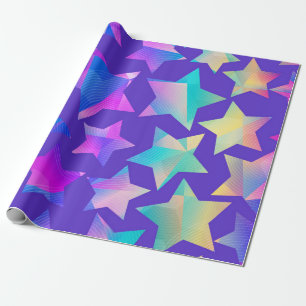 Sternmuster Geschenkpapier