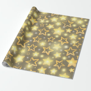 Sternmuster Geschenkpapier