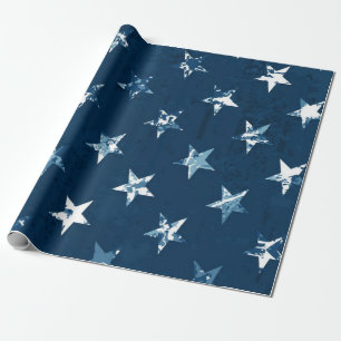 Sternmuster Geschenkpapier