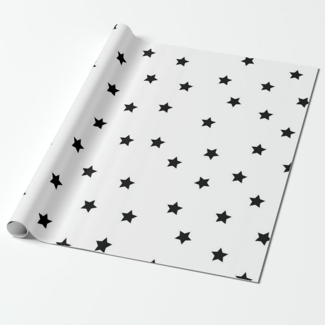 Sternmuster Geschenkpapier (Ungerollt)