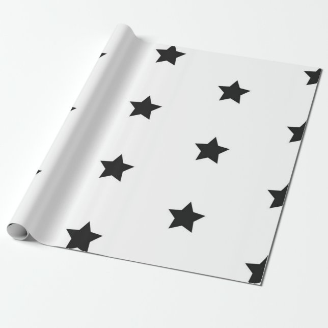Sternmuster Geschenkpapier (Ungerollt)