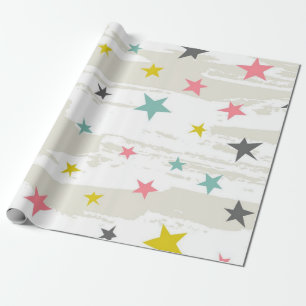 Sternmuster Geschenkpapier
