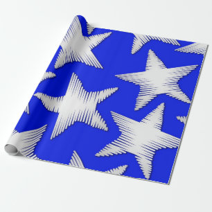 Sternmuster Geschenkpapier