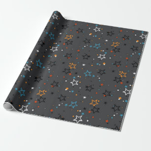 Sternmuster Geschenkpapier