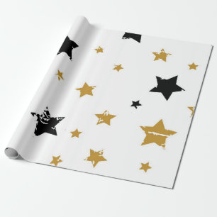 Sternmuster Geschenkpapier