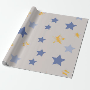 Sternmuster Geschenkpapier