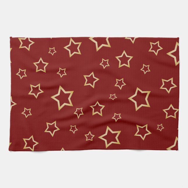 Sternmuster Geschirrtuch (Horizontal)