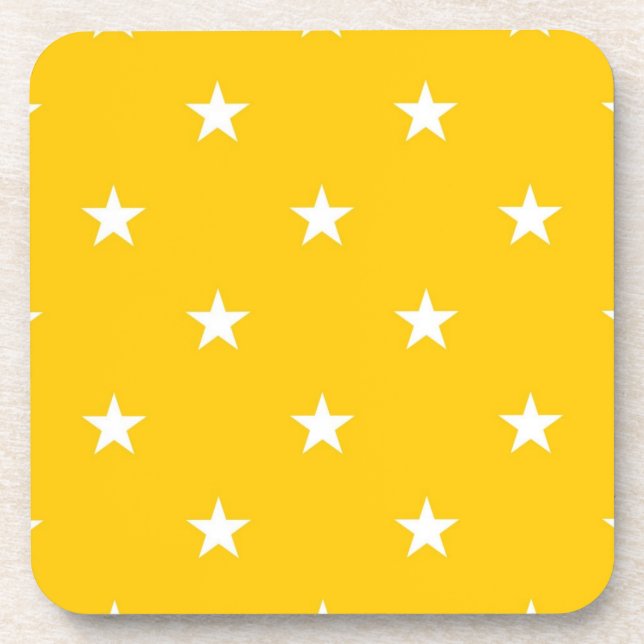 Sternmuster Getränkeuntersetzer (Vorderseite)