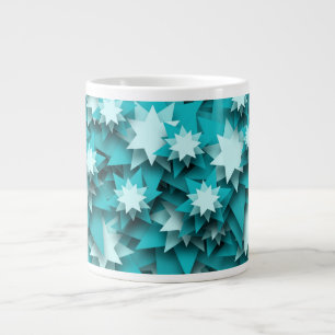 Sternmuster Jumbo-Tasse