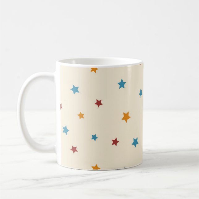 Sternmuster Kaffeetasse (Links)