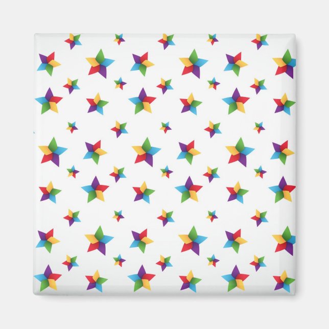 Sternmuster Magnet (Vorne)