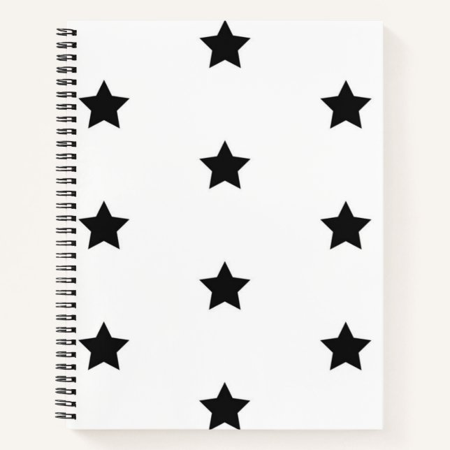 Sternmuster Notizbuch (Vorderseite)