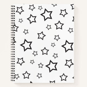 Sternmuster Notizbuch