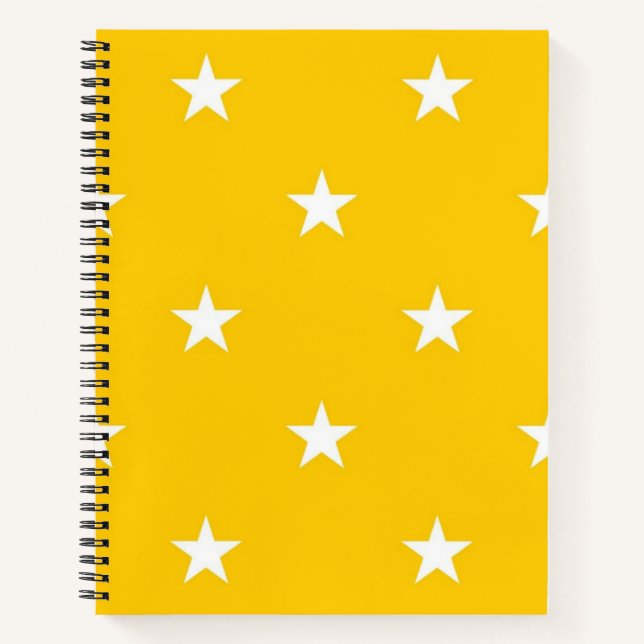 Sternmuster Notizbuch (Vorderseite)