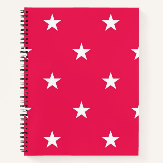 Sternmuster Notizbuch (Vorderseite)