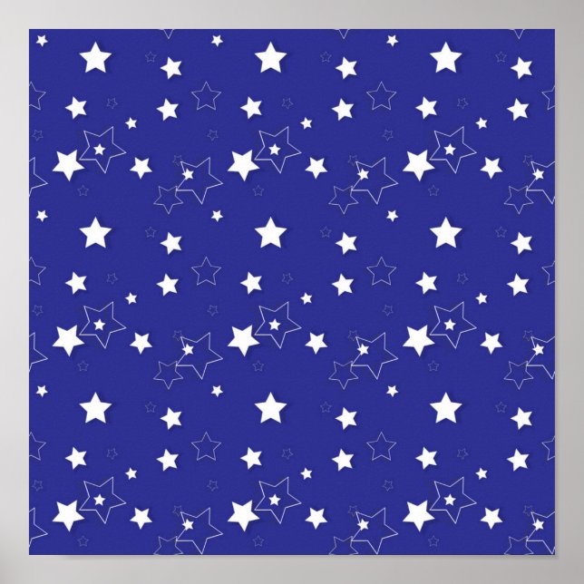 Sternmuster Poster (Vorne)