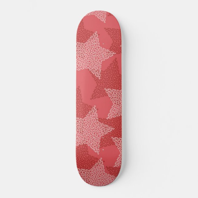 Sternmuster Skateboard (Vorderseite)