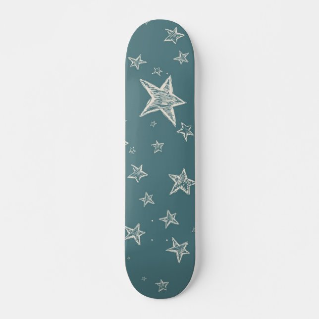 Sternmuster Skateboard (Vorne)