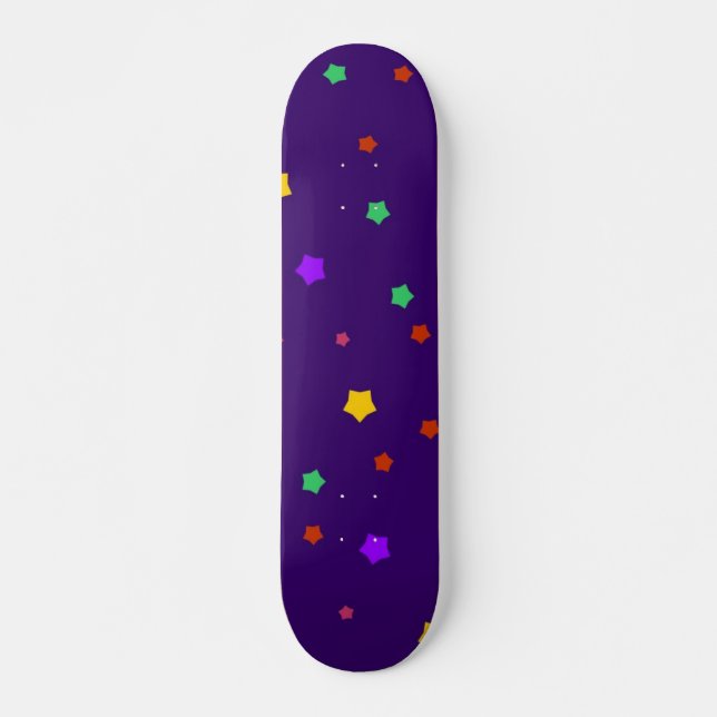 Sternmuster Skateboard (Vorne)