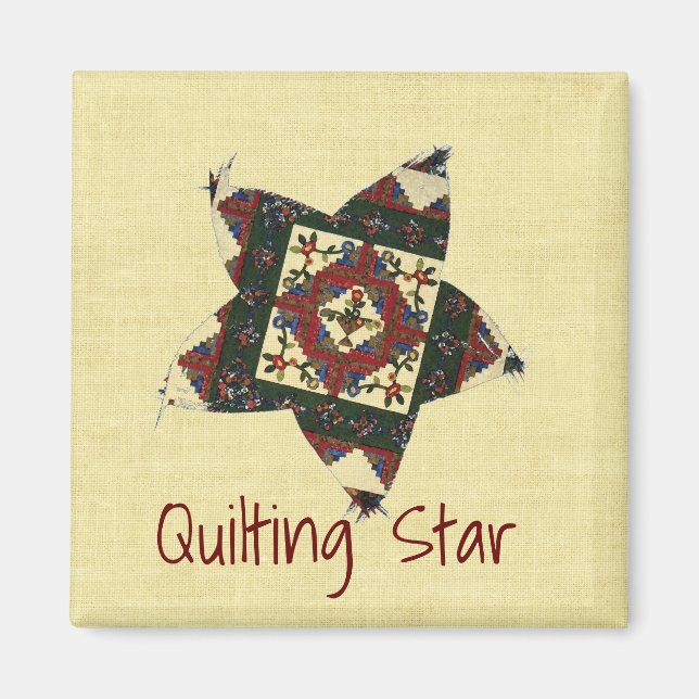 Sternquilting Magnet (Vorne)