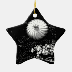 STERNSCHMUCK MIT **WEIHNACHTSDEKORATIONEN** KERAMIK ORNAMENT