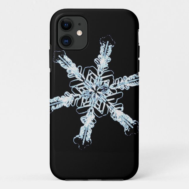 Sternschneekristall Case-Mate iPhone Hülle (Rückseite)