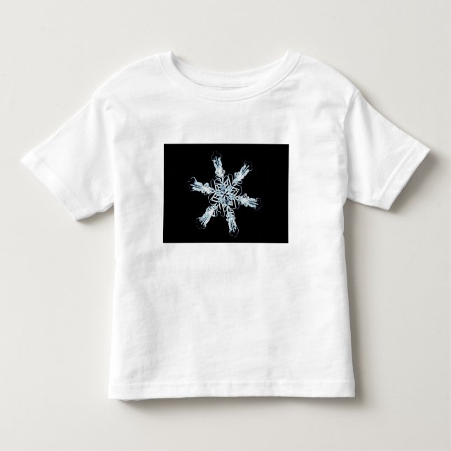 Sternschneekristall Kleinkind T-shirt (Vorderseite)