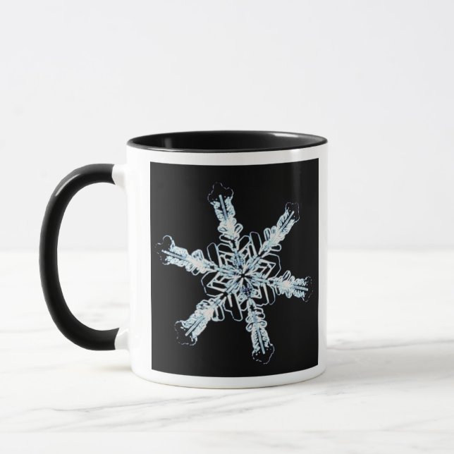 Sternschneekristall Tasse (Links)