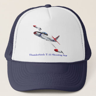 Sternschnuppen-Hut der Thunderbirds-T-33 Truckerkappe