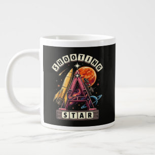 Sternschnuppen Weltraum Jumbo-Tasse