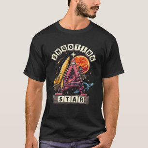 Sternschnuppen Weltraum T-Shirt