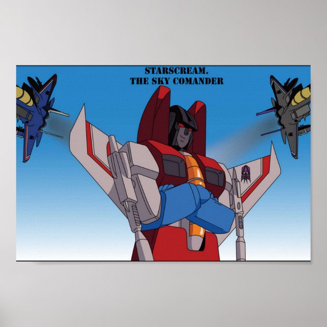 Sternschrei der Sky Commander Poster (Vorne)